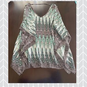 Flowing Cold Shoulder Top